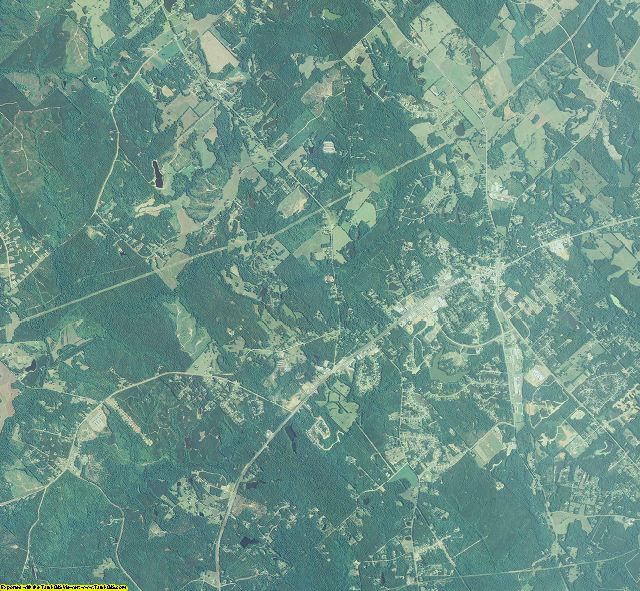 Jones County, Georgia aerial photography