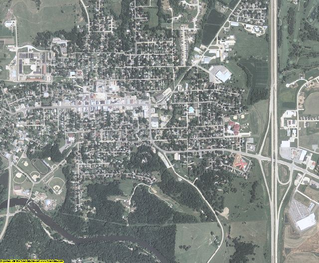 Jones County, Iowa aerial photography