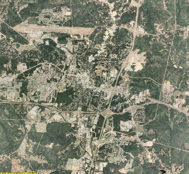 Lafayette County, Mississippi aerial photography