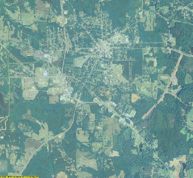 Lamar County, Georgia aerial photography