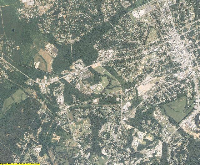 Lancaster County, South Carolina aerial photography