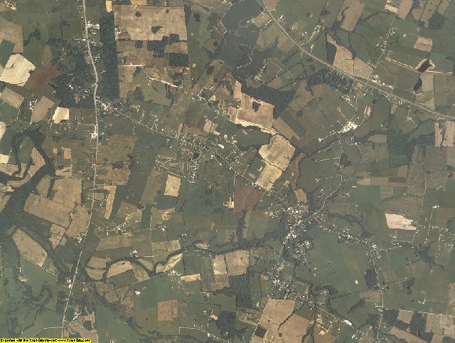 Larue County, Kentucky aerial photography
