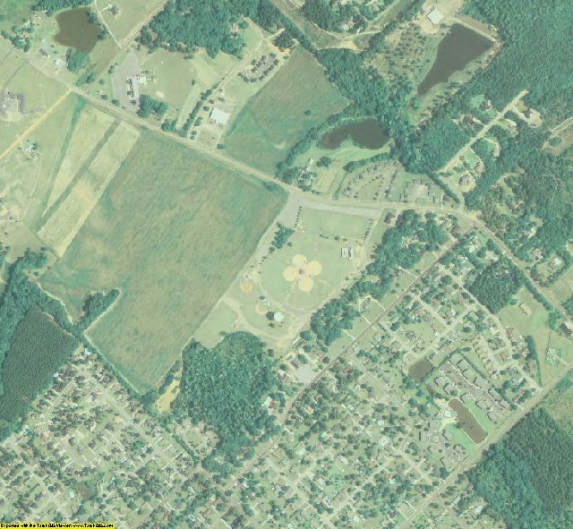 Laurens County, GA aerial photography detail