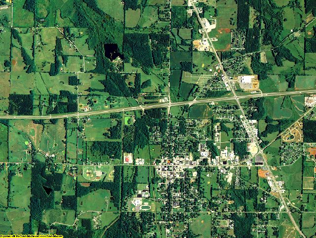 Lawrence County, Alabama aerial photography