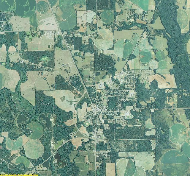 Lee County, Georgia aerial photography