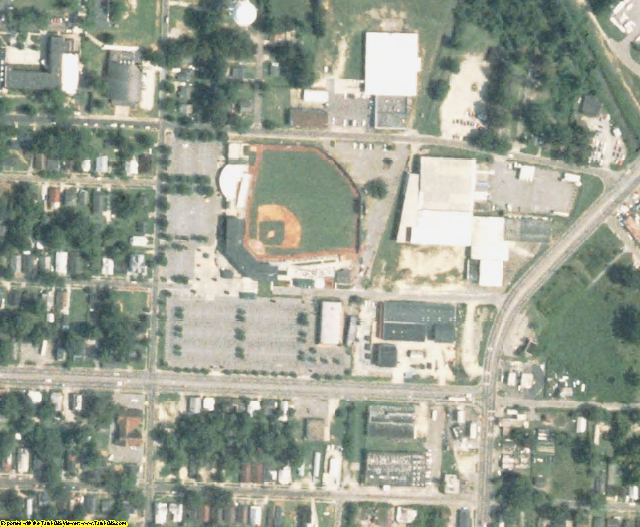 Lenoir County, NC aerial photography detail