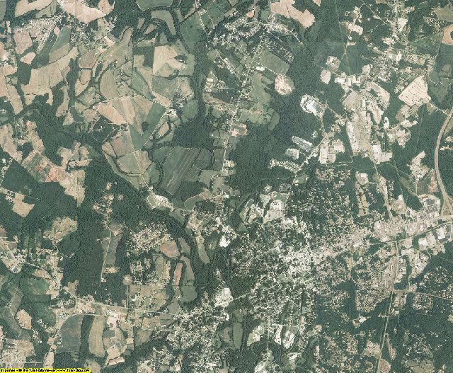 Lincoln County, North Carolina aerial photography