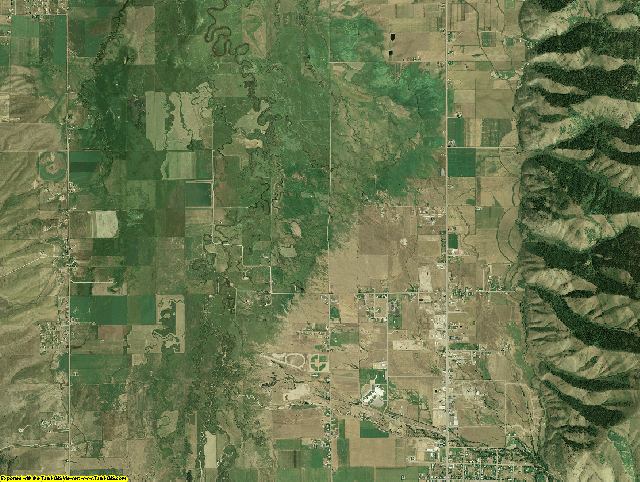 Lincoln County, Wyoming aerial photography