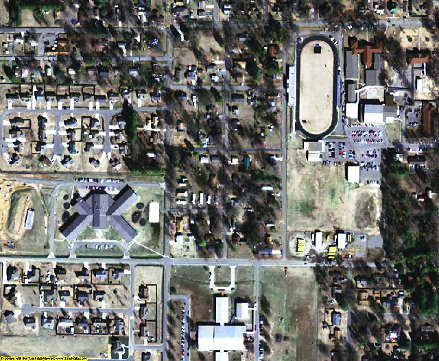 Lonoke County, AR aerial photography detail