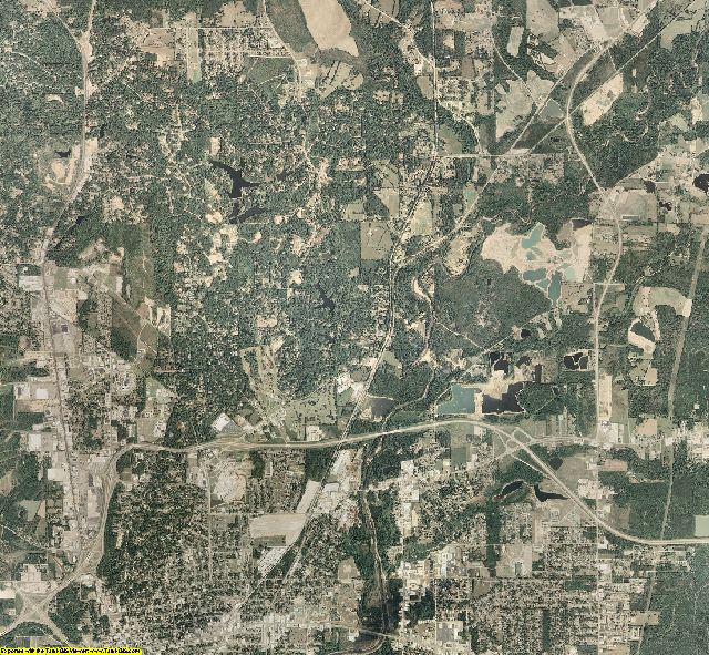 Lowndes County, Mississippi aerial photography