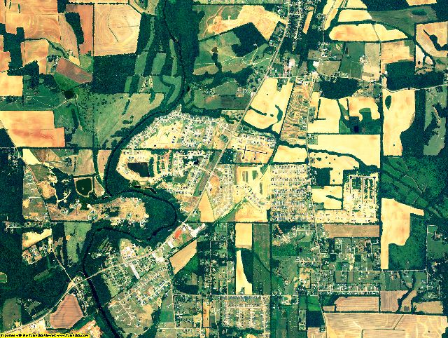 Madison County, Alabama aerial photography