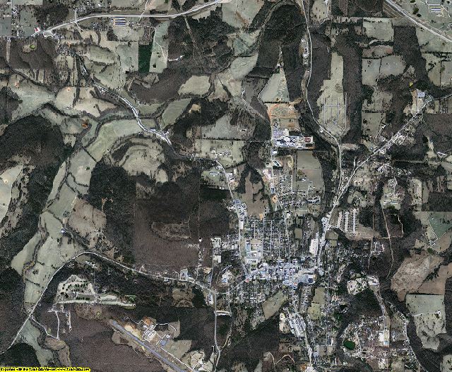 Madison County, Arkansas aerial photography