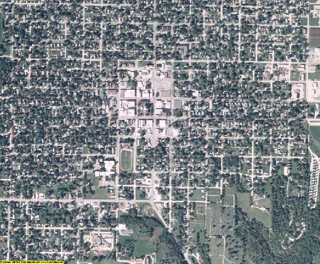 Madison County, Iowa aerial photography