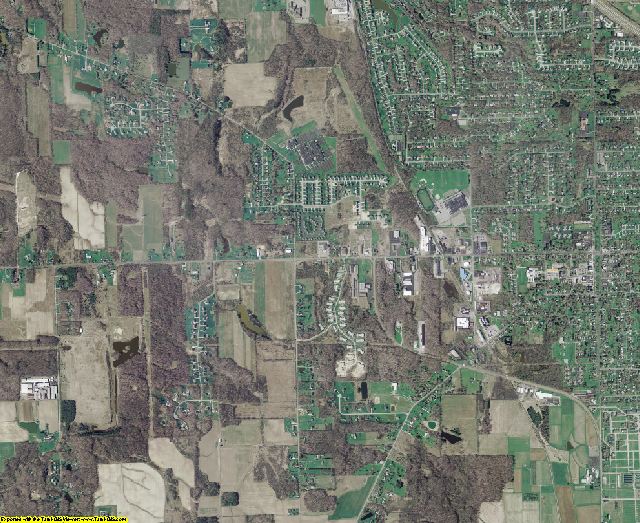 Mahoning County, Ohio aerial photography