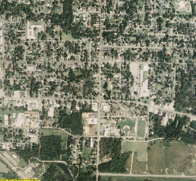 Marion County, MS aerial photography detail