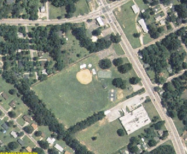 Marlboro County, SC aerial photography detail