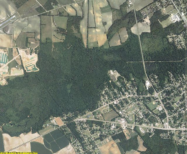 Marlboro County, South Carolina aerial photography