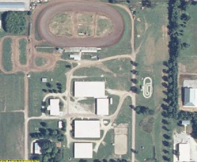 Marshall County, IA aerial photography detail