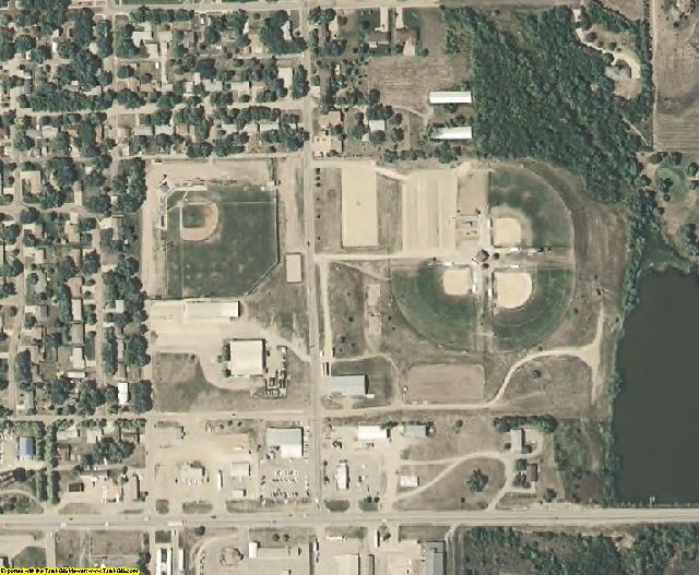 Marshall County, KS aerial photography detail