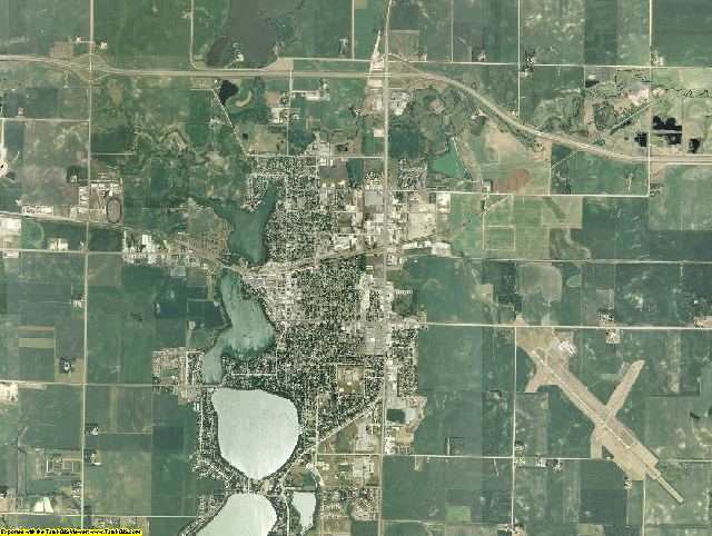 Martin County, Minnesota aerial photography