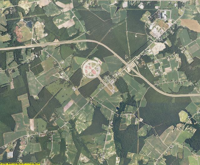 Martin County, North Carolina aerial photography