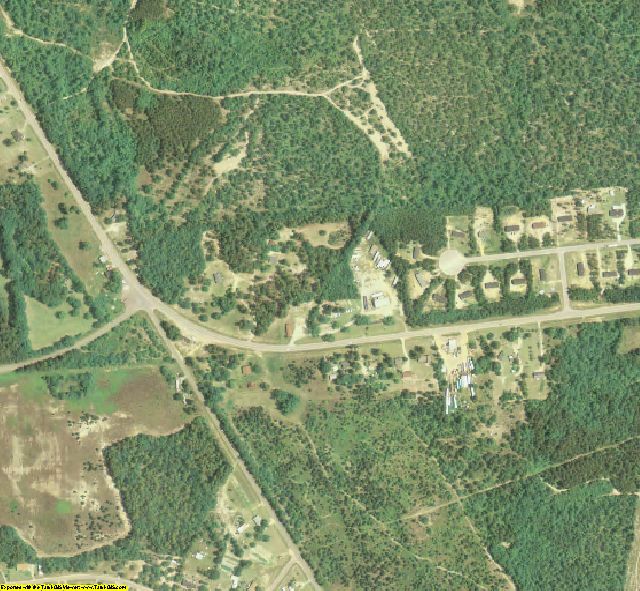 McDuffie County, GA aerial photography detail