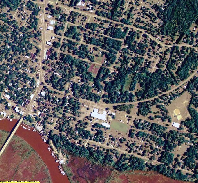 McIntosh County, GA aerial photography detail