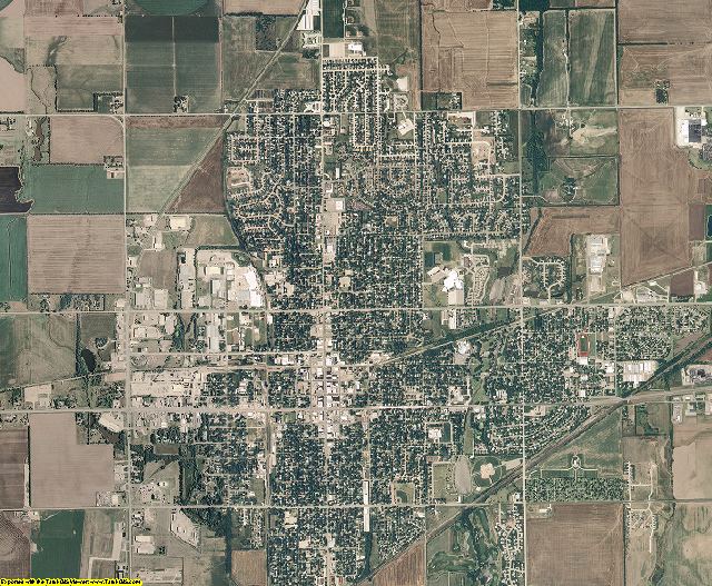 McPherson County, Kansas aerial photography