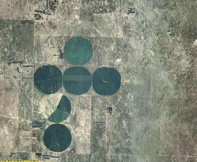 McPherson County, Nebraska aerial photography