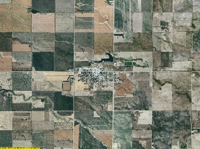 McPherson County, South Dakota aerial photography