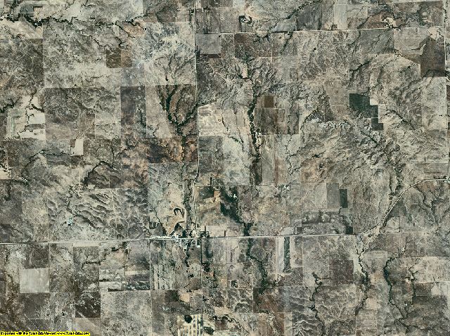 Meade County, South Dakota aerial photography