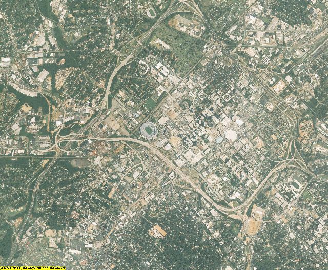 Mecklenburg County, North Carolina aerial photography