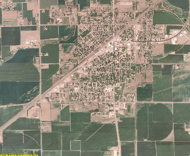 Merrick County, Nebraska aerial photography