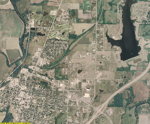 Miami County, Kansas aerial photography