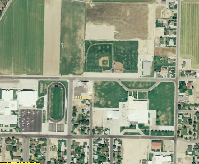Millard County, UT aerial photography detail