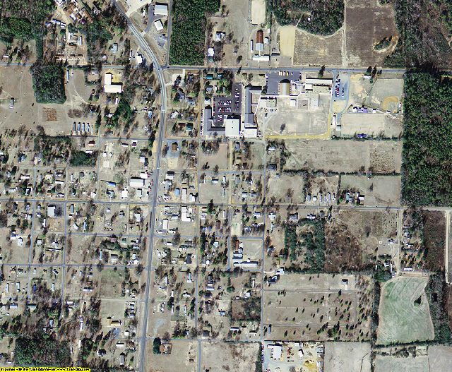 Miller County, AR aerial photography detail