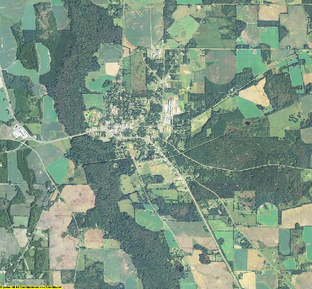 Miller County, Georgia aerial photography