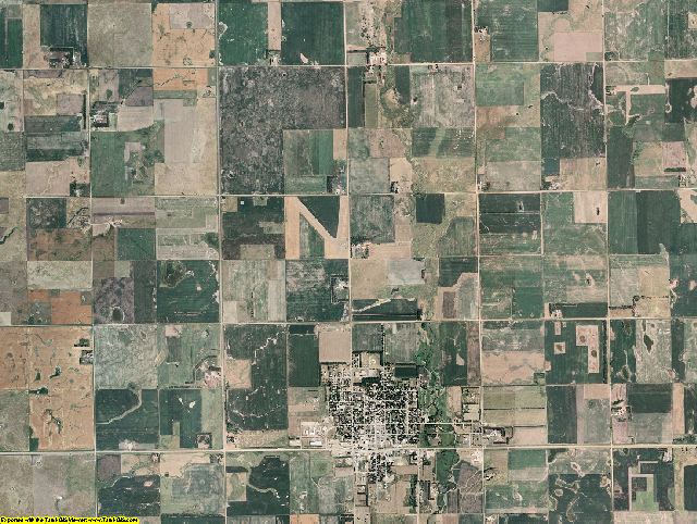 Miner County, South Dakota aerial photography