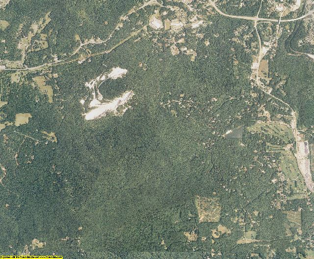 Mitchell County, North Carolina aerial photography