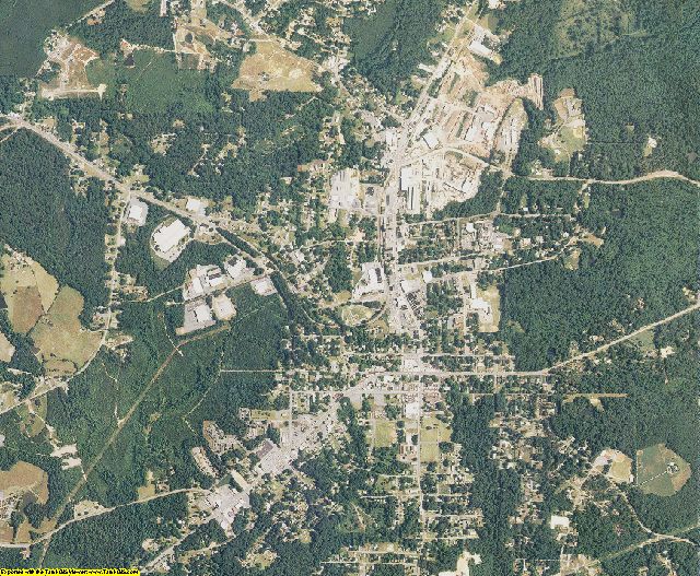 Montgomery County, North Carolina aerial photography