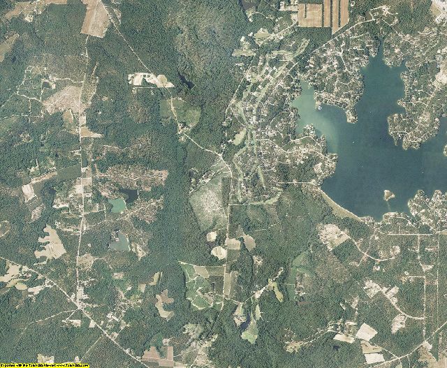 Moore County, North Carolina aerial photography