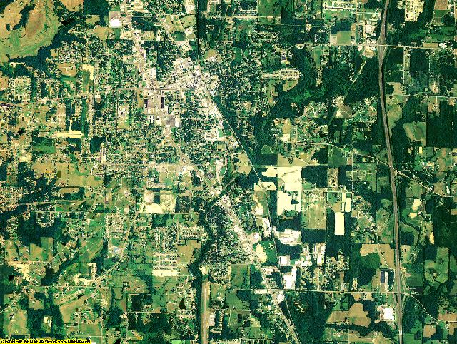 Morgan County, Alabama aerial photography