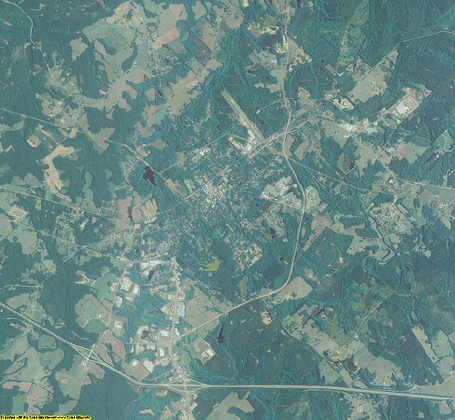 Morgan County, Georgia aerial photography
