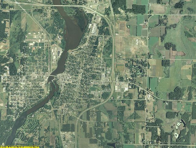 Morrison County, Minnesota aerial photography