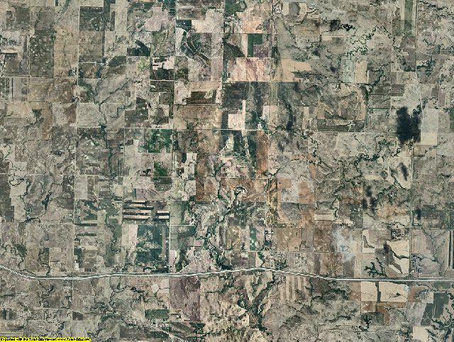 Morton County, North Dakota aerial photography