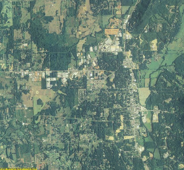 Murray County, Georgia aerial photography