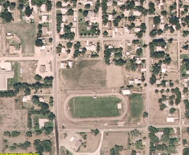 Nance County, NE aerial photography detail