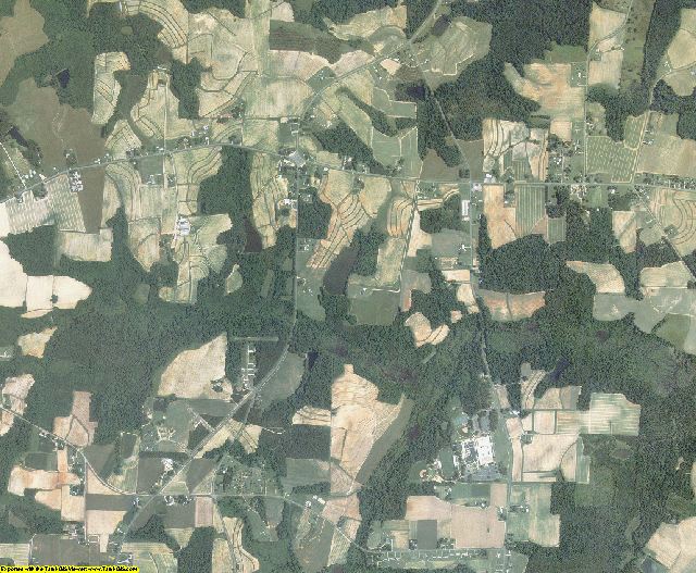 Nash County, North Carolina aerial photography