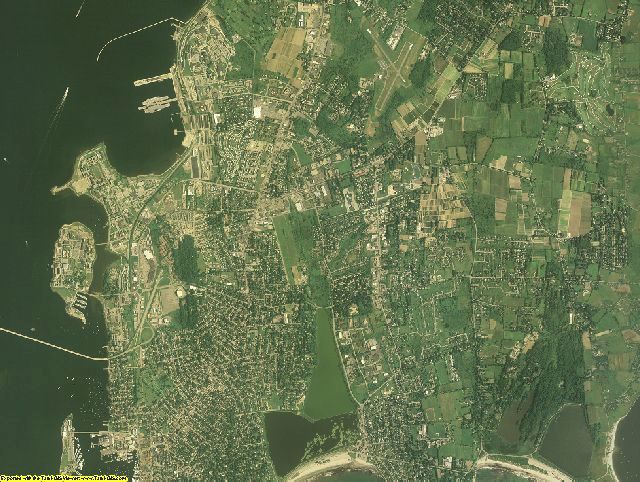 Newport County, Rhode Island aerial photography