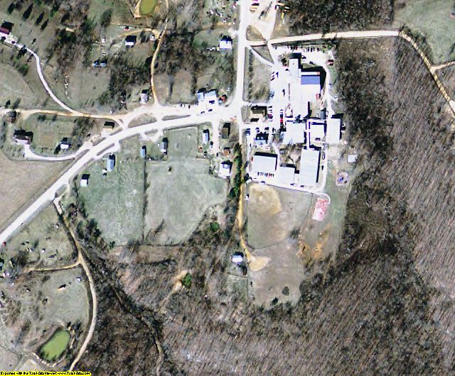 Newton County, AR aerial photography detail